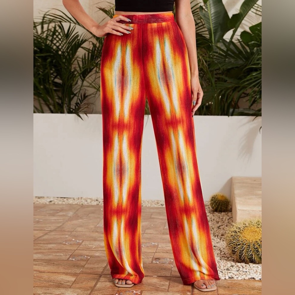 Colorful Palazzo Pants Size XL PRICE FINAL